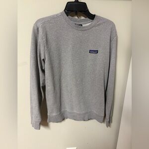 Patagonia Gray Crewneck Sweater Small Organic Cotton